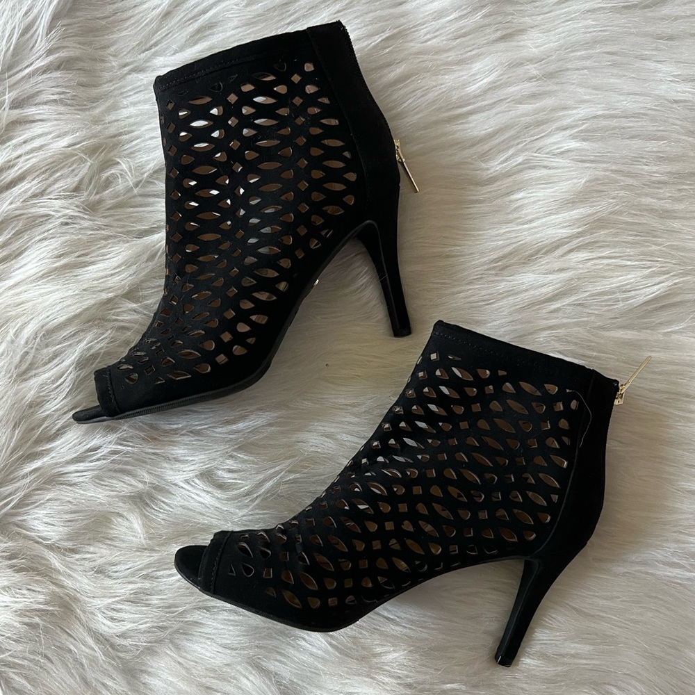 NEW Thalia Soli Open Toe Women’s Booties - Picture 9 of 11